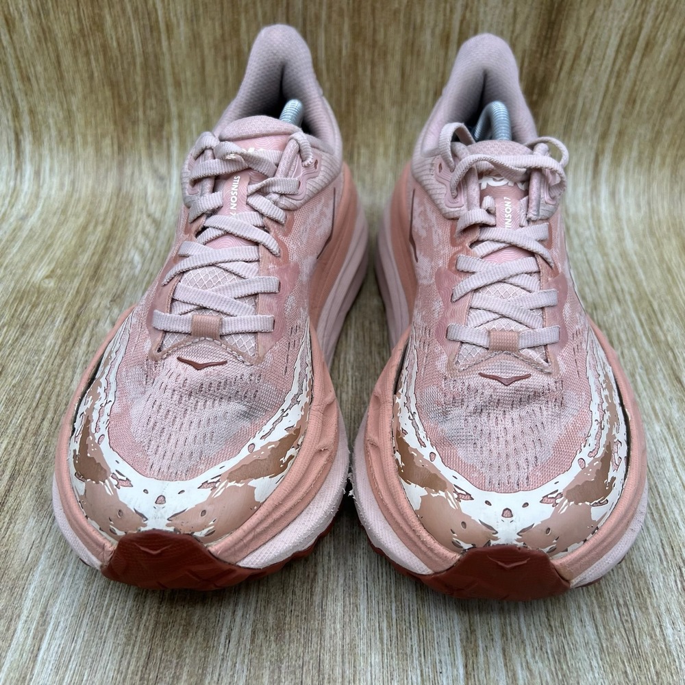 Hoka One One Stinson 7 Women's Size 7.5 Cream Trail Running Shoes 1141531-CRMS - Picture 2 of 10